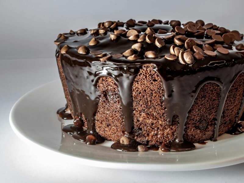 Chocolate Alaska Fudge Cake Recipe